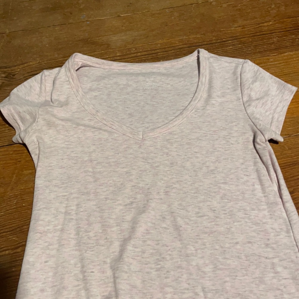 Pink/white/grey t-shirt